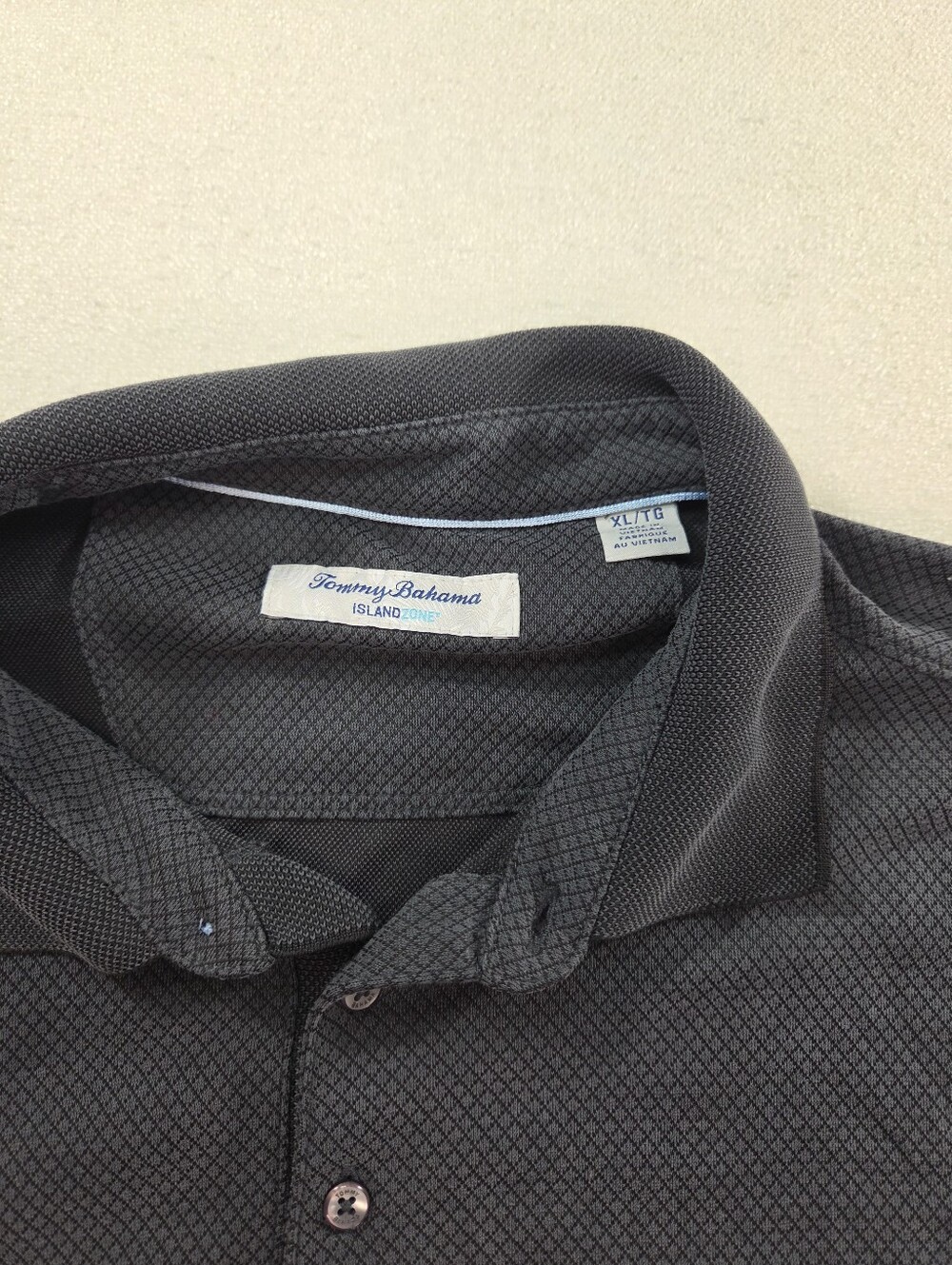 Tommy Bahama IslandZone Polo Shirt Men’s XL Gray - Picture 2 of 6